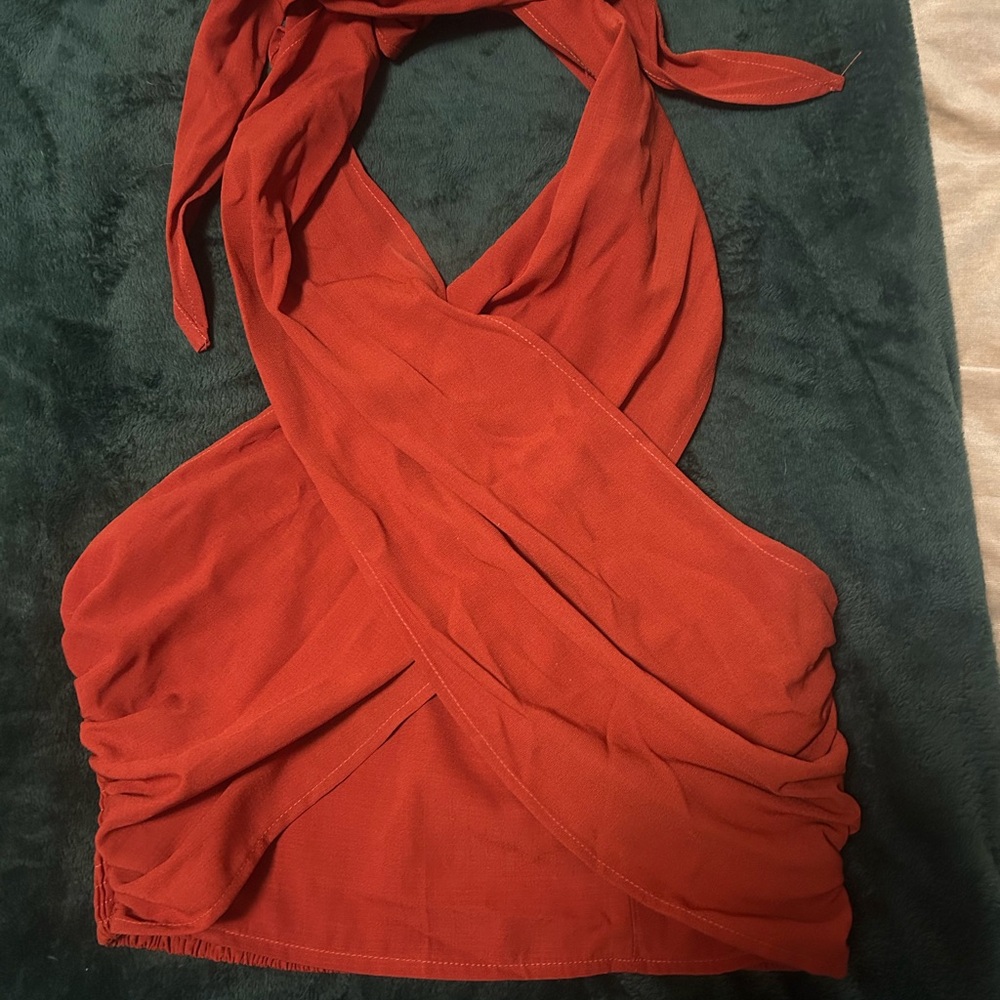 Cider Burnt Orange Top